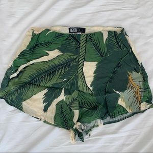 Beach Riot Palm Leaf Shorts